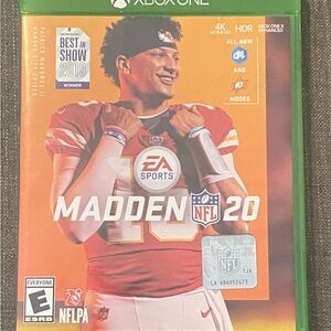 Madden NFL 20 for Xbox One
